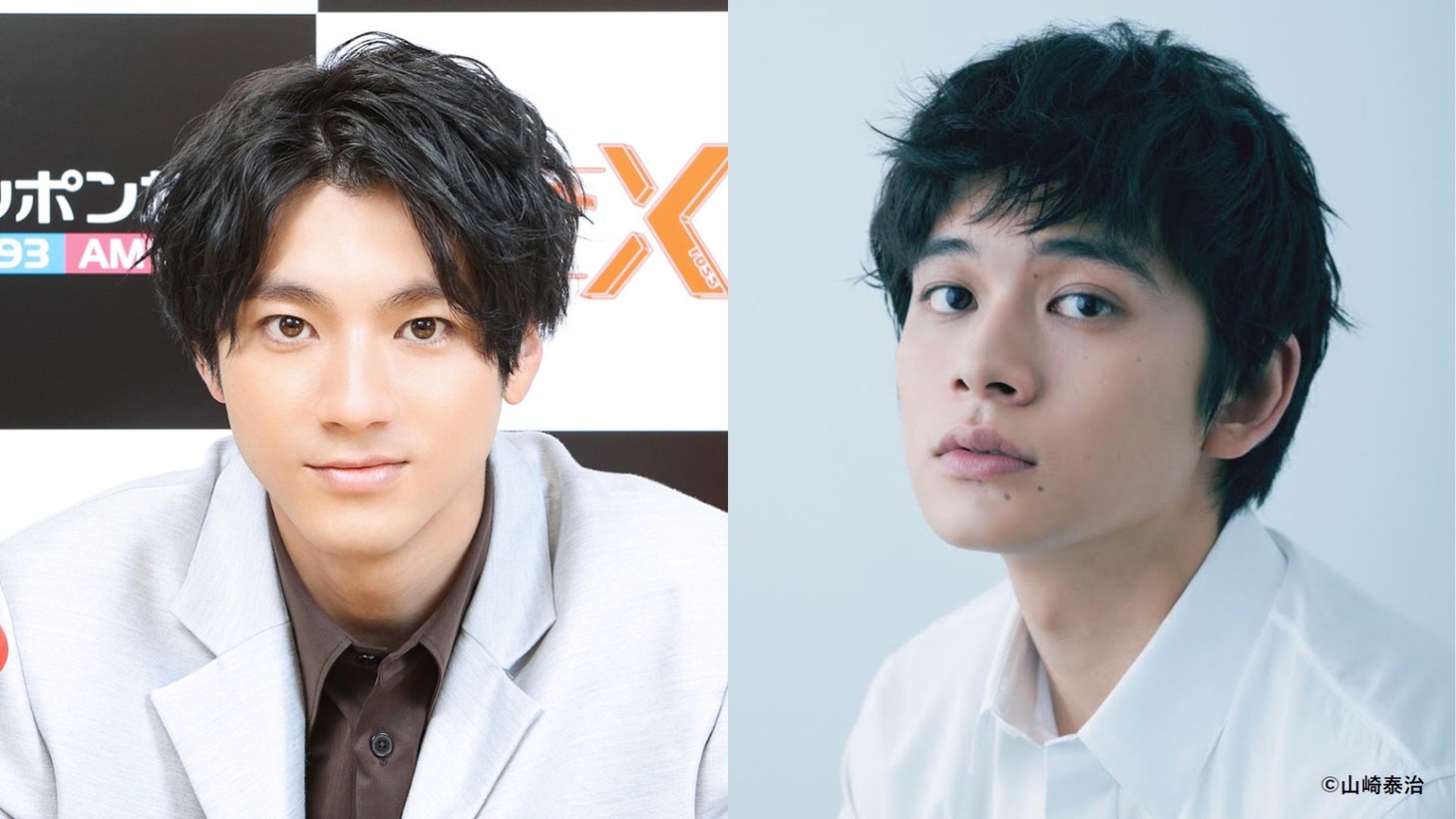 左から山田裕貴、北村匠海。