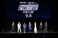 「劇場版シティーハンター 天使の涙（エンジェルダスト）」イベントの様子。
