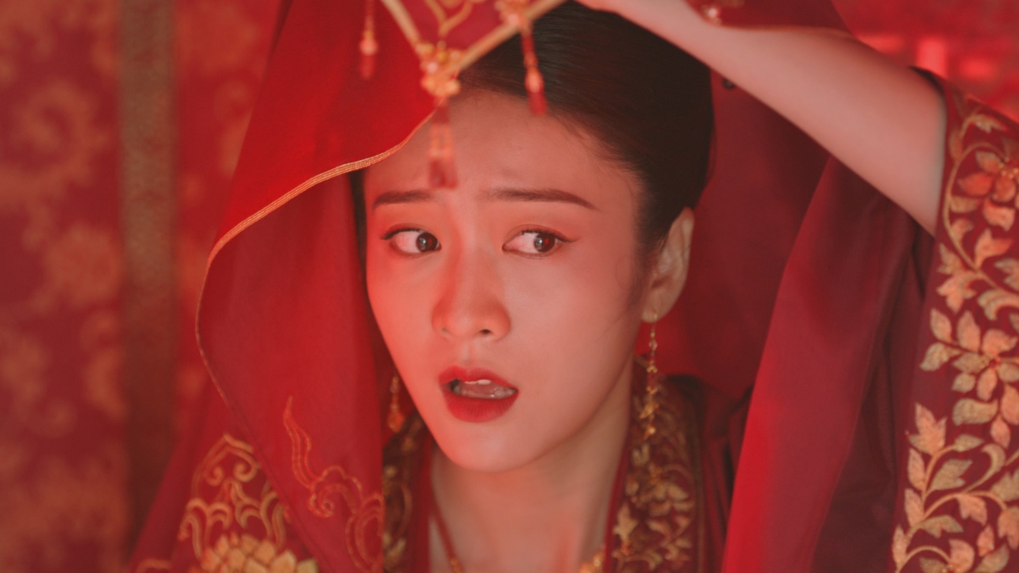 中国ドラマ「三番目の花婿～Choice Husband～」第1回より。