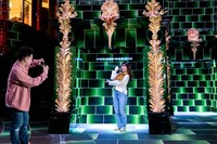 魔法省の巨大な暖炉。