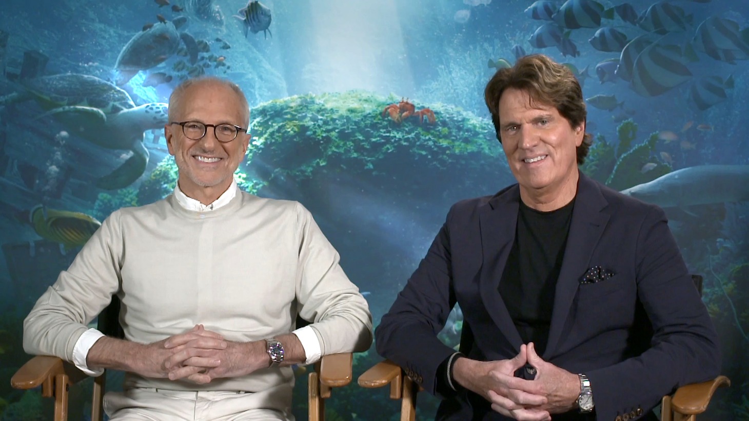 「ディズニー沼」より、ジョン・デルーカ（左）とロブ・マーシャル（右）。