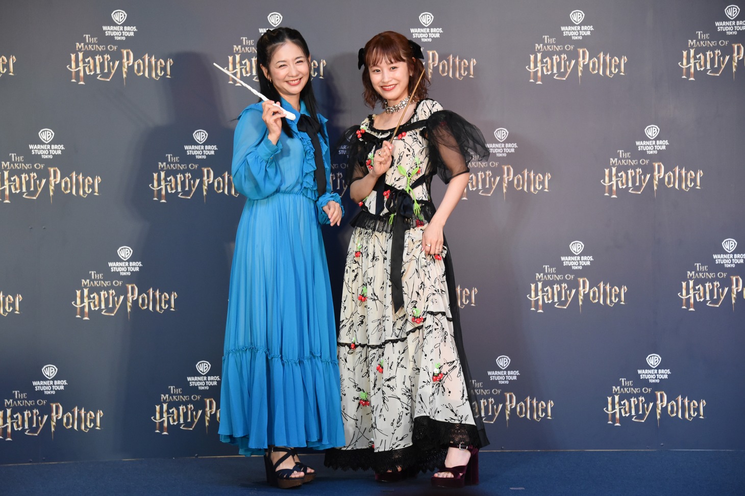 左から関根麻里、高橋愛。
