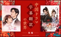 中国ドラマ字幕翻訳の世界（後編）ビジュアル。