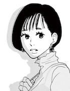 「こっち向いてよ向井くん」坂井戸洸稀の原作イラスト。 (c)ねむようこ/祥伝社フィールコミックス