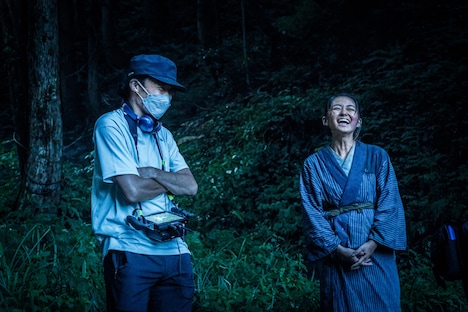 「山女」メイキング写真