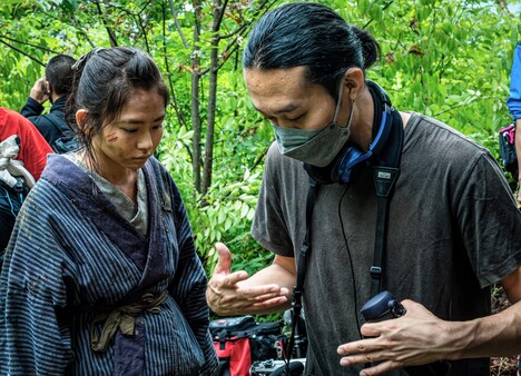 「山女」メイキング写真