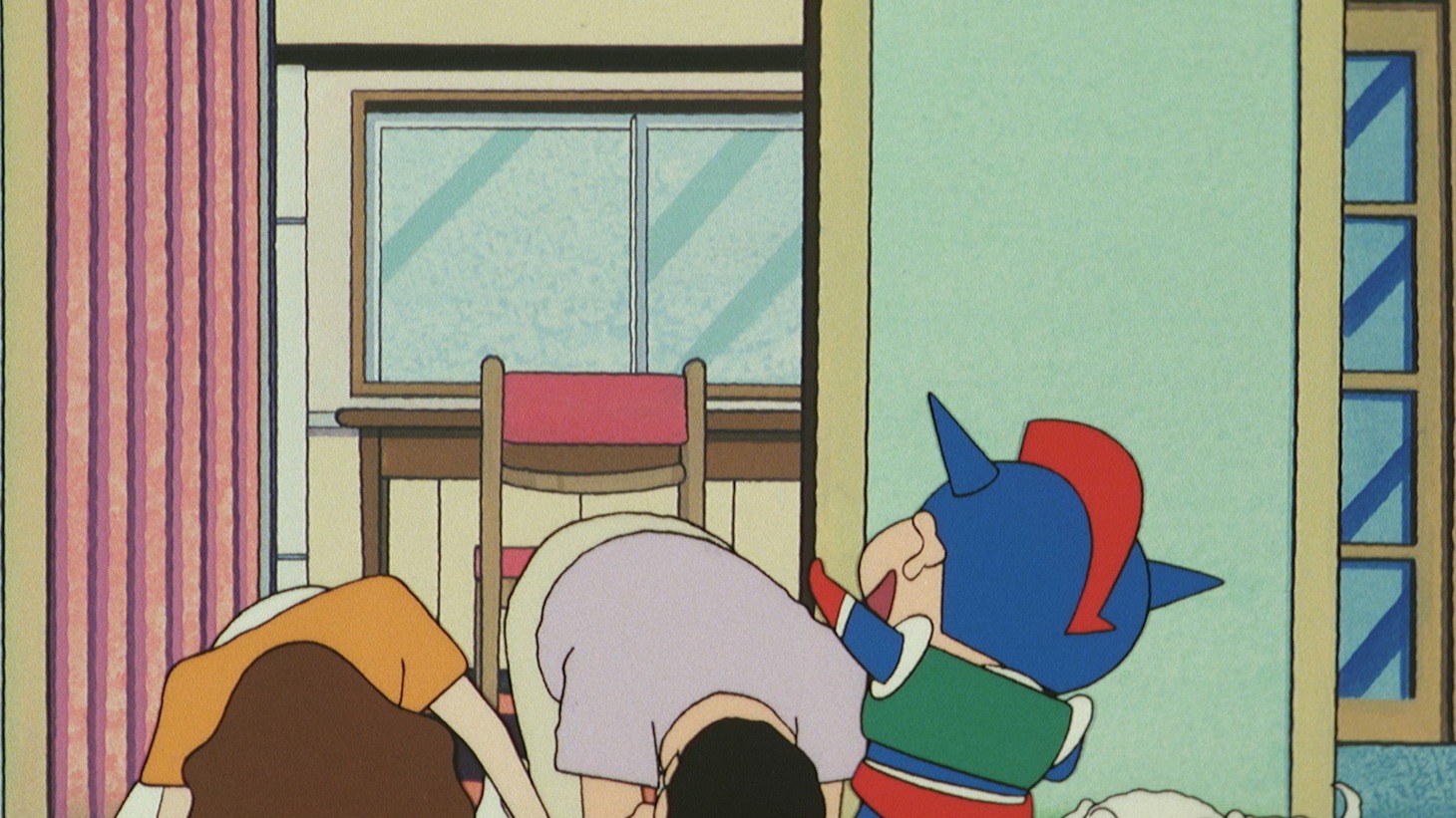 「映画クレヨンしんちゃん アクション仮面VSハイグレ魔王」場面カット