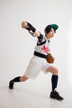 森山みつき演じる水原夏子。