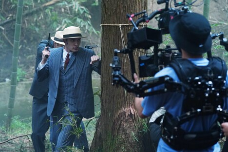 「リボルバー・リリー」メイキング写真