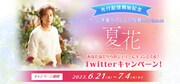 中国ドラマ「夏花」Twitterキャンペーンの告知バナー。