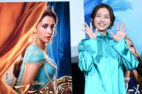 「アラジン」でジャスミンの日本語吹替を担当した木下晴香。