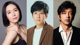 左から中谷美紀、二宮和也、大沢たかお。