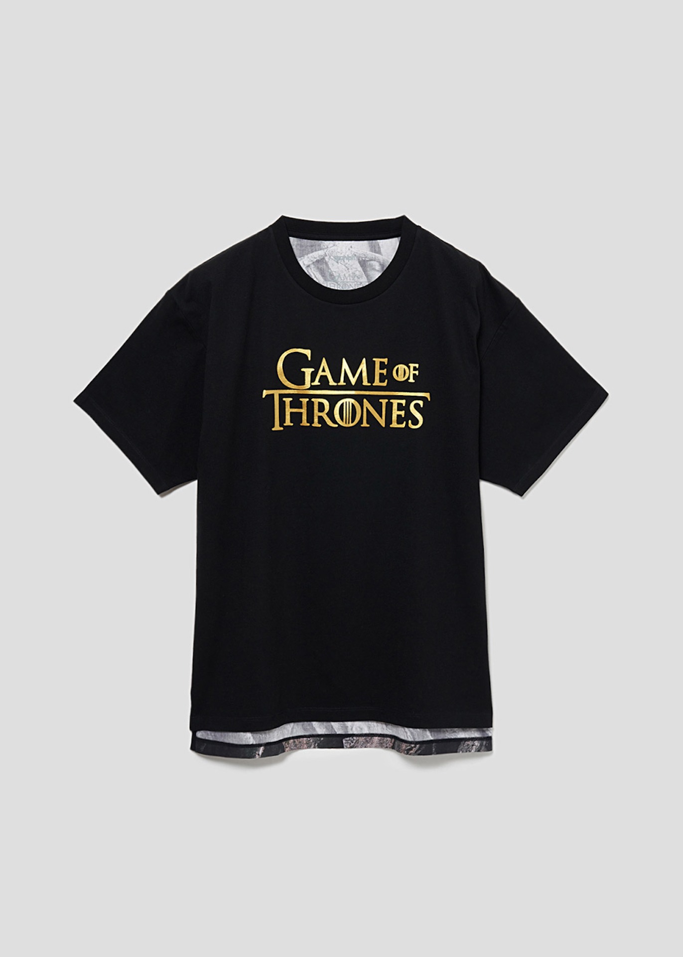 鉄の玉座（ゲーム・オブ・スローンズ）ビッグシルエットTシャツ（3500円）