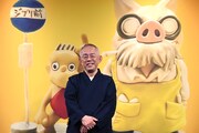 「金曜ロードショーとジブリ展」開会セレモニーに出席した鈴木敏夫。