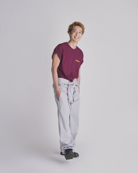 健人役の濱正悟。