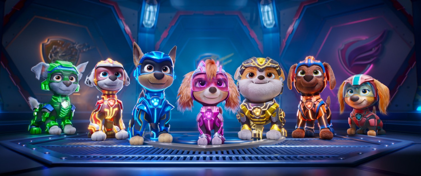 「パウ・パトロール ザ・マイティ・ムービー」場面カット