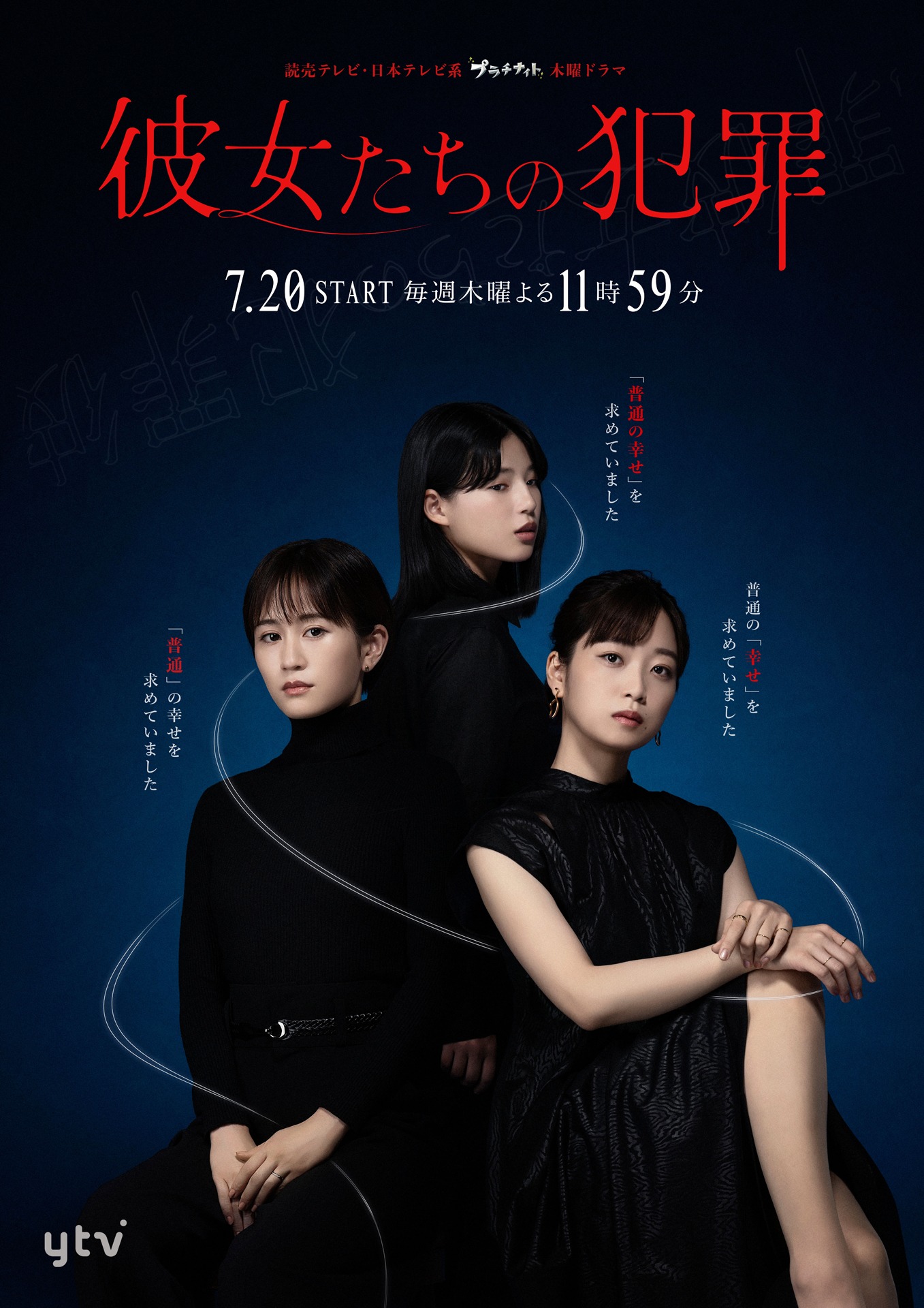 「彼女たちの犯罪」ポスタービジュアル