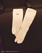 ピケ帽刺繍 和紙足袋ソックス（税込2970円）