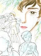 「CLOSE／クロース」竹宮惠子による描き下ろしイラスト。