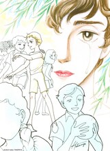 「CLOSE／クロース」竹宮惠子による描き下ろしイラスト。