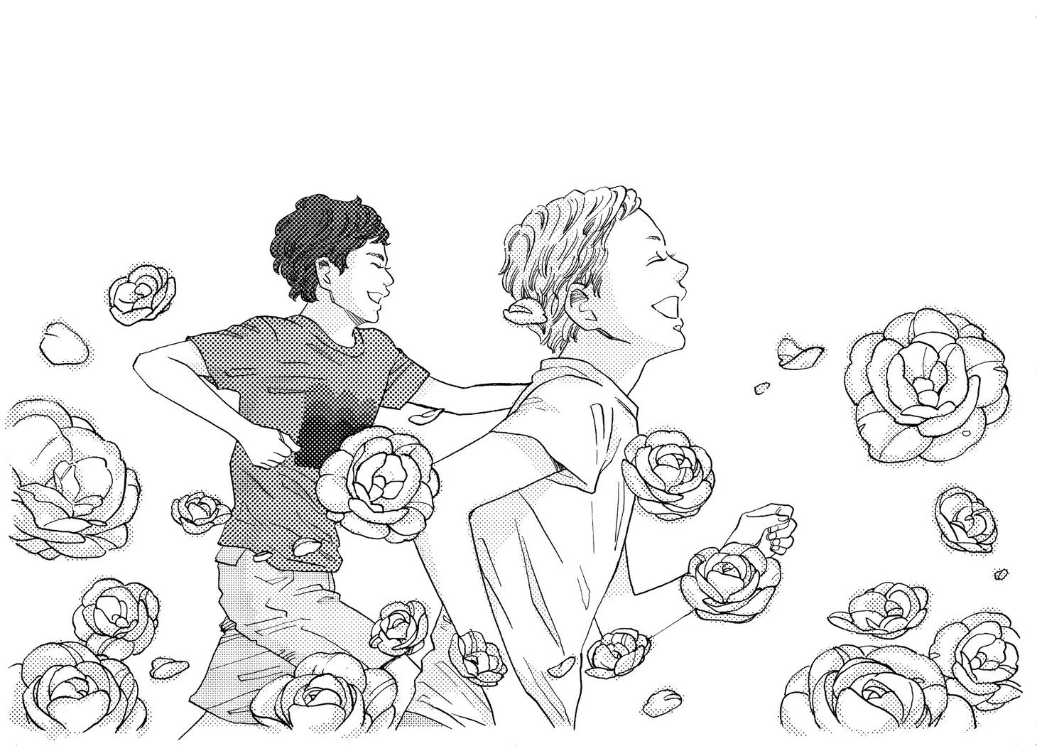 「CLOSE／クロース」マキヒロチによる描き下ろしイラスト。