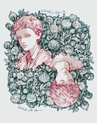 「CLOSE／クロース」たけもとあかるによる描き下ろしイラスト。