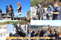 井上森人の前作「温泉防衛バスダイバー」のメイキング。