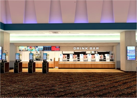 MOVIX清水のドリンクバー。