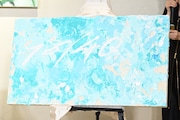 アーティストの仲衿香が制作したドラマのロゴ。