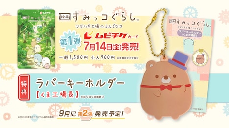 「映画 すみっコぐらし ツギハギ工場のふしぎなコ」ムビチケ第1弾の特典。