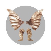 キングギドラのパーツ。