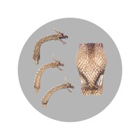 キングギドラのパーツ。