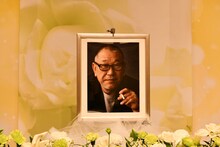 「崔洋一監督 お別れの会」祭壇