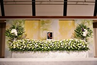 「崔洋一監督 お別れの会」祭壇