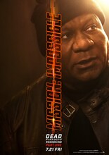 「ミッション：インポッシブル／デッドレコニング PART ONE」より、ヴィング・レイムス演じるルーサー・スティッケルのキャラクターポスター。