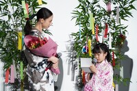 左から清原果耶、 加藤柚凪。