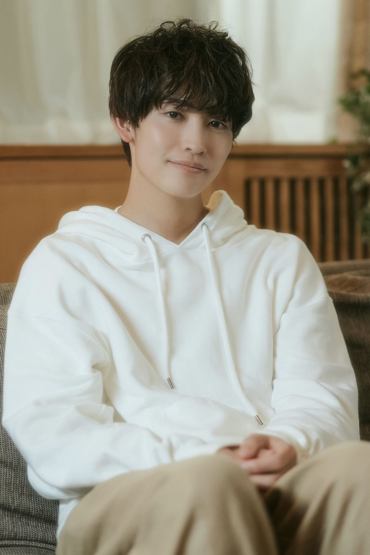 棚田葉役の増子敦貴。