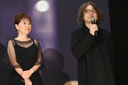 「キリエのうた」完成報告イベントの様子。