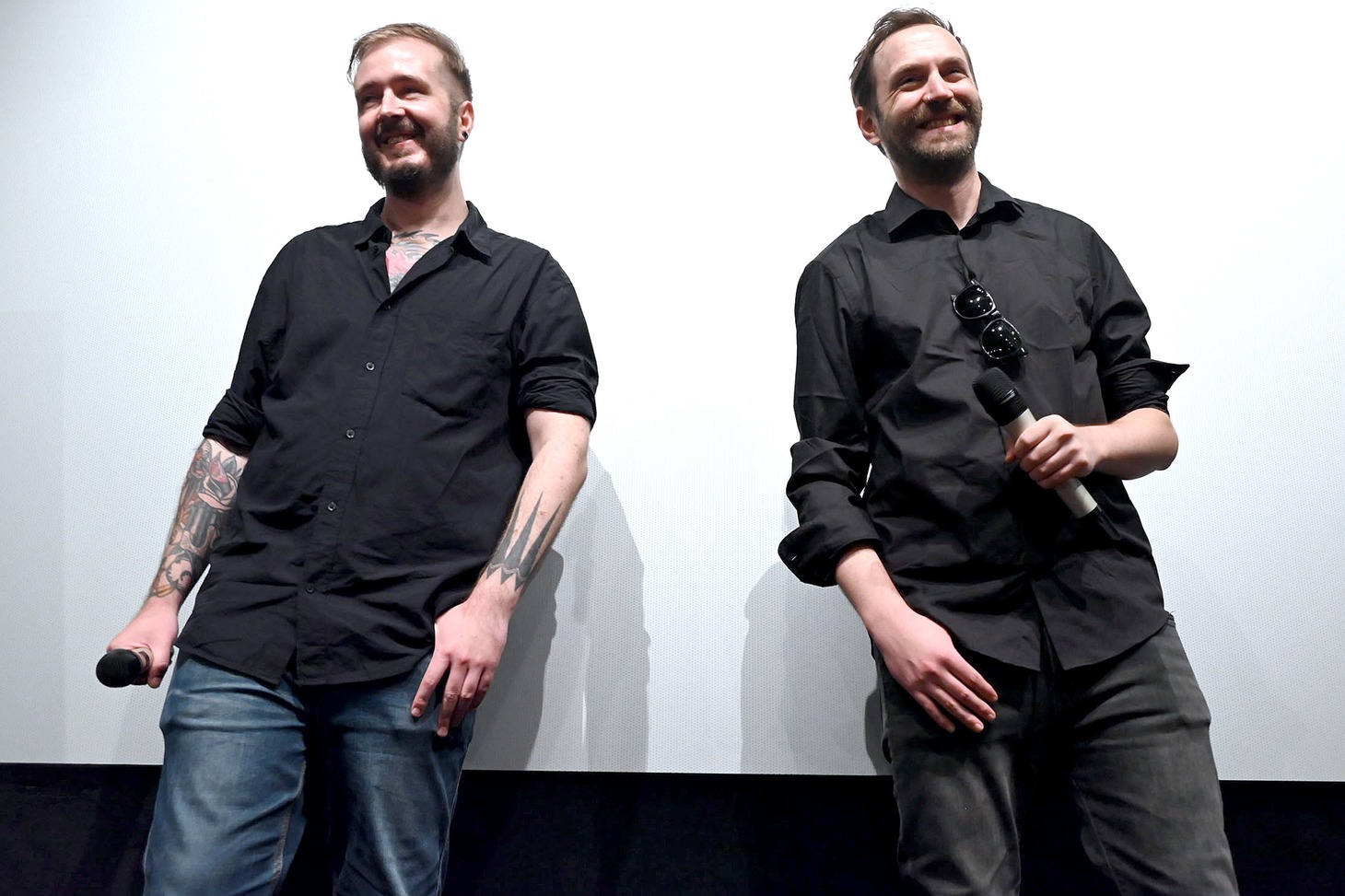 左からヨハネス・ハートマン、サンドロ・クロプシュタイン。