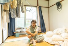 石田役の倉悠貴。