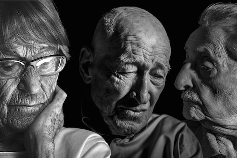 左からブルンヒルデ・ポムゼル、ダニエル・ハノッホ、マルコ・ファインゴルト。