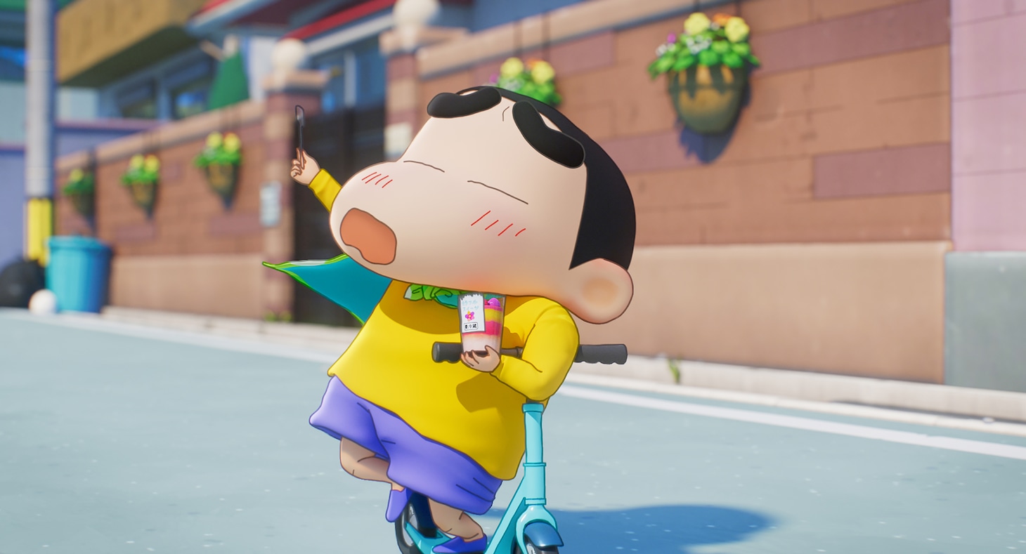 「しん次元！クレヨンしんちゃんTHE MOVIE 超能力大決戦 ～とべとべ手巻き寿司～」場面カット