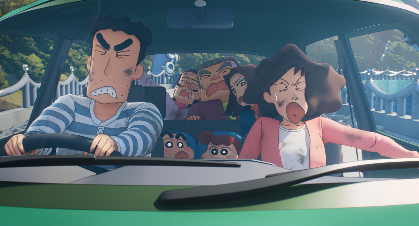 「しん次元！クレヨンしんちゃんTHE MOVIE 超能力大決戦 ～とべとべ手巻き寿司～」場面カット