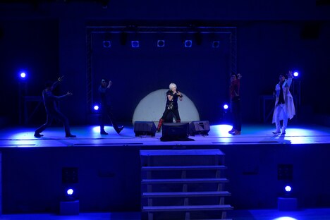 「爆竜戦隊アバレンジャー20th 許されざるアバレ」イベントの様子。