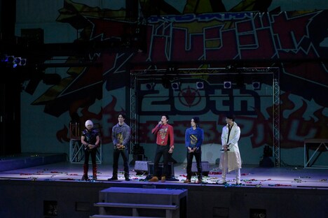 「爆竜戦隊アバレンジャー20th 許されざるアバレ」イベントの様子。