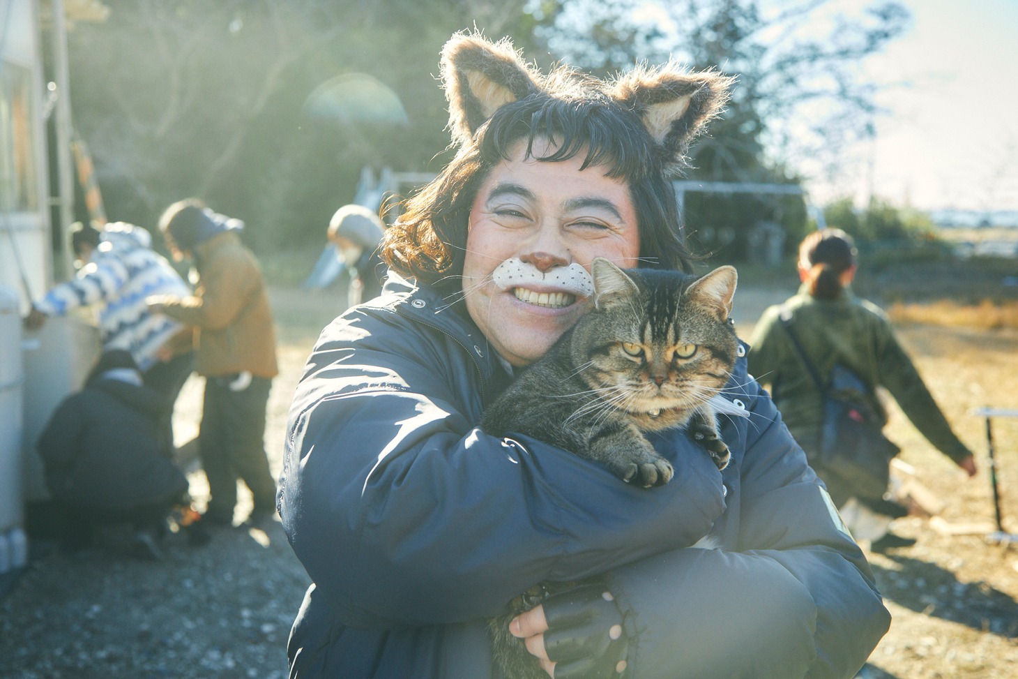「季節のない街」メイキング写真