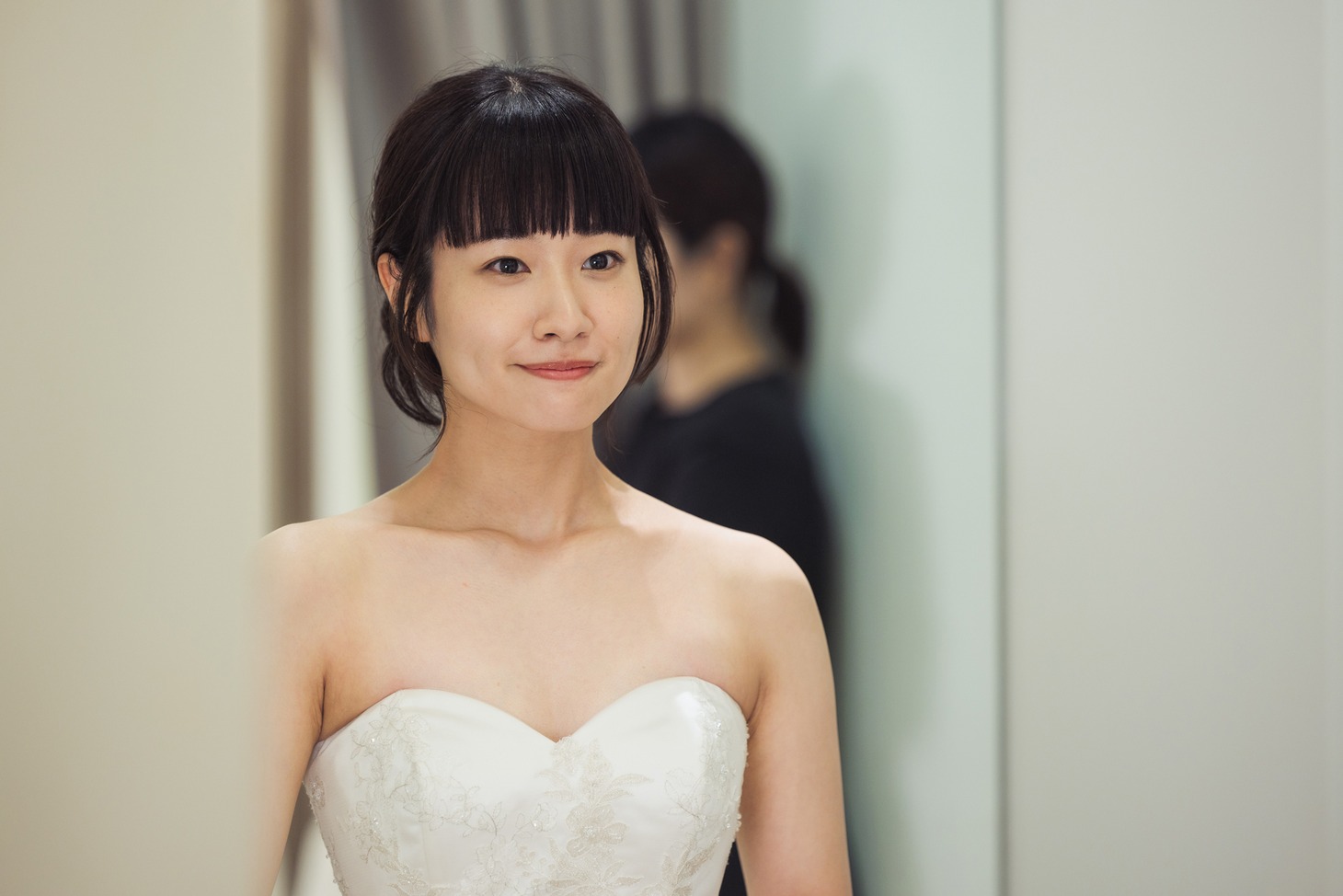 原チカ役の藤間爽子。
