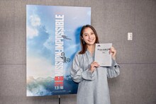 ホワイト・ウィドウの日本語吹替を担当する広瀬アリス。