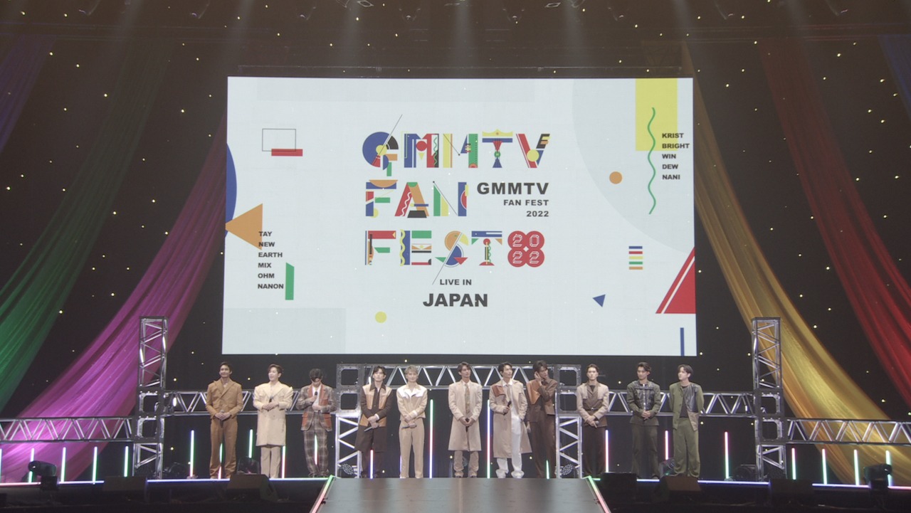「GMMTV Fan Fest 2022」の様子。