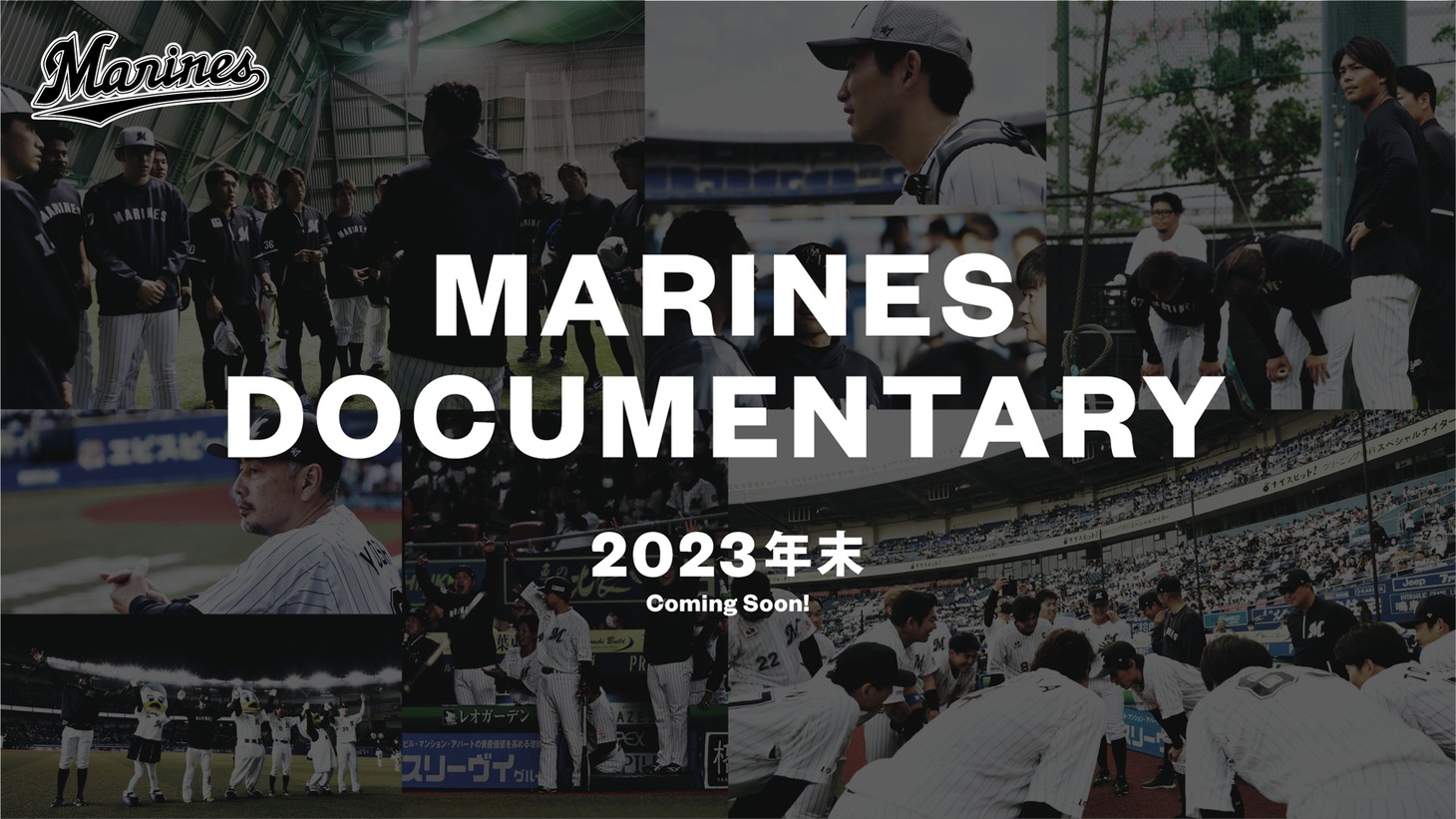 「MARINES DOCUMENTARY（仮題）」イメージビジュアル (c) 千葉ロッテマリーンズ